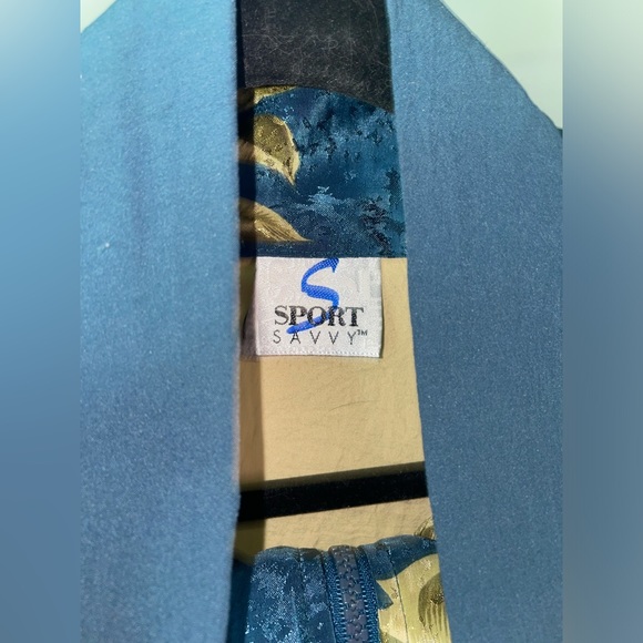 Rayon Hawaiian Floral Vintage 80's Windbreaker unisex - Picture 2 of 7